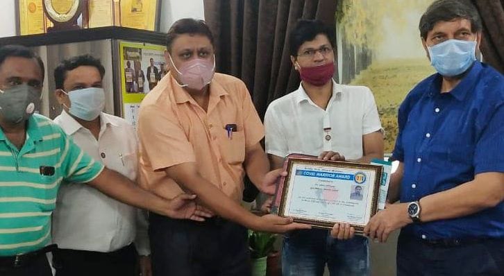 Health officials honored with Corona warrior honor