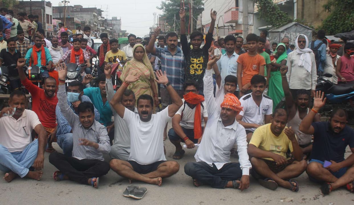 People of Shiv Vihar Colony jammed for drainage