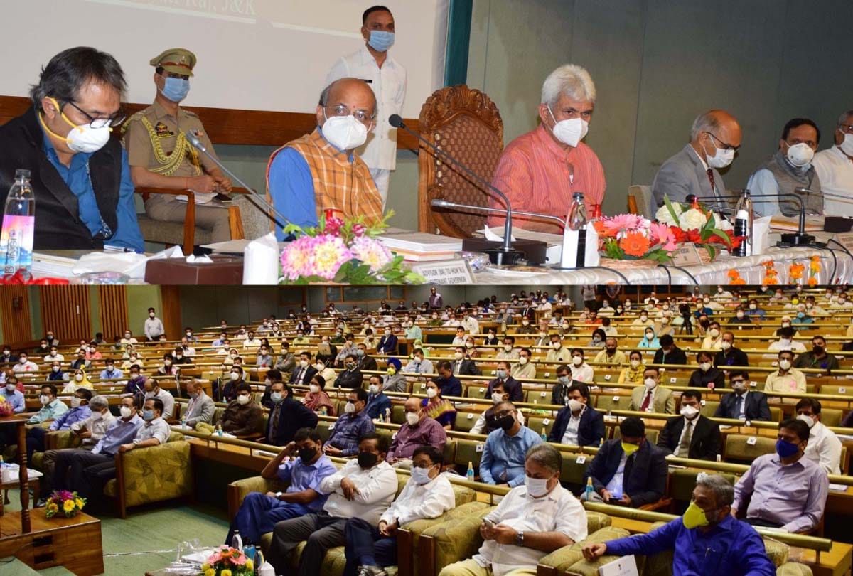 Lieutenant Governor manoj Sinha said Come together to fulfill Gandhi s dream, democracy will be strengthened