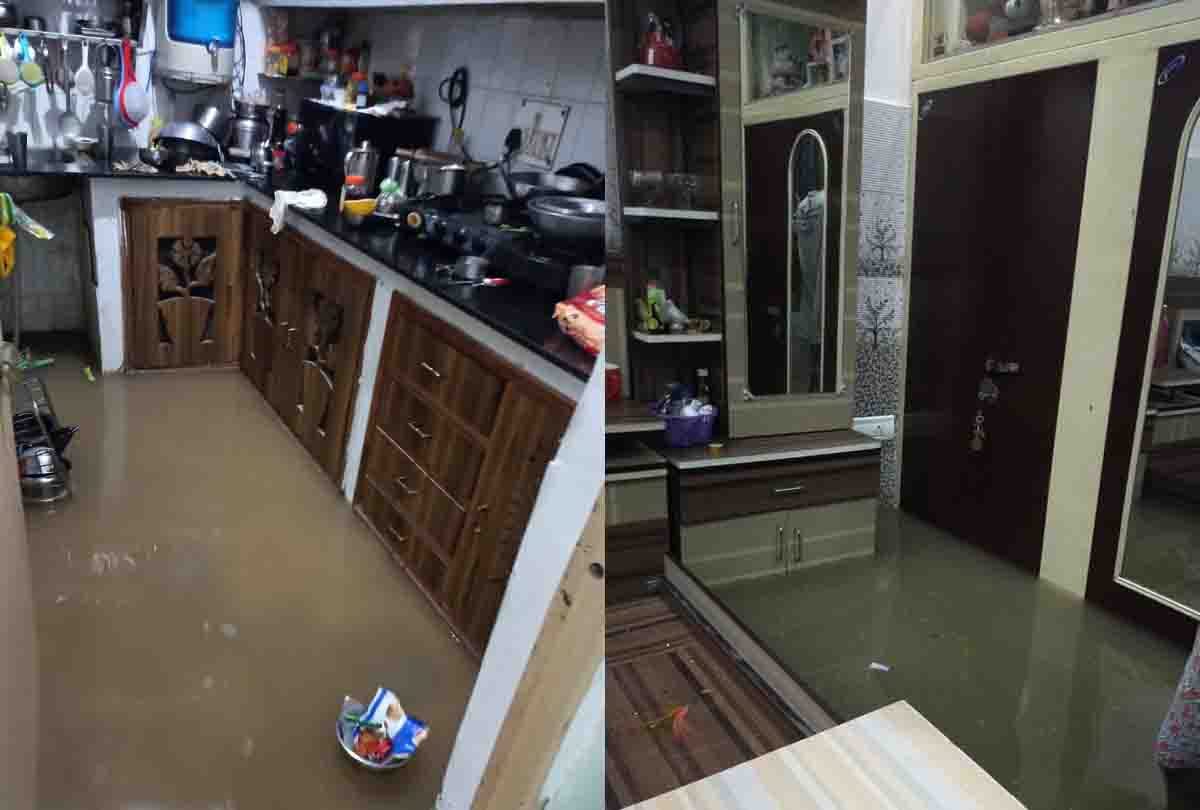 Kanpur News: water logging on roads after heavy Rain in Kanpur and 13 other districts
