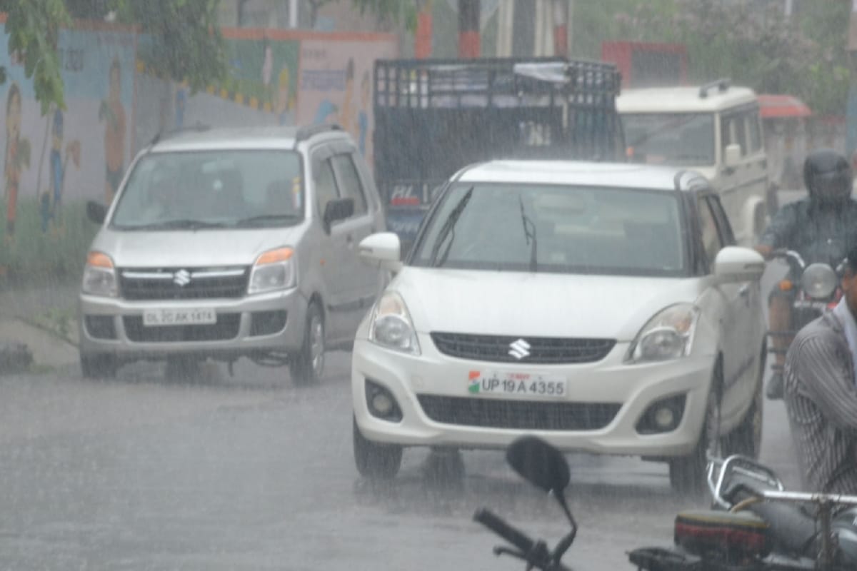 heavy rainfall in shamli District, citizens were troubled by water logging