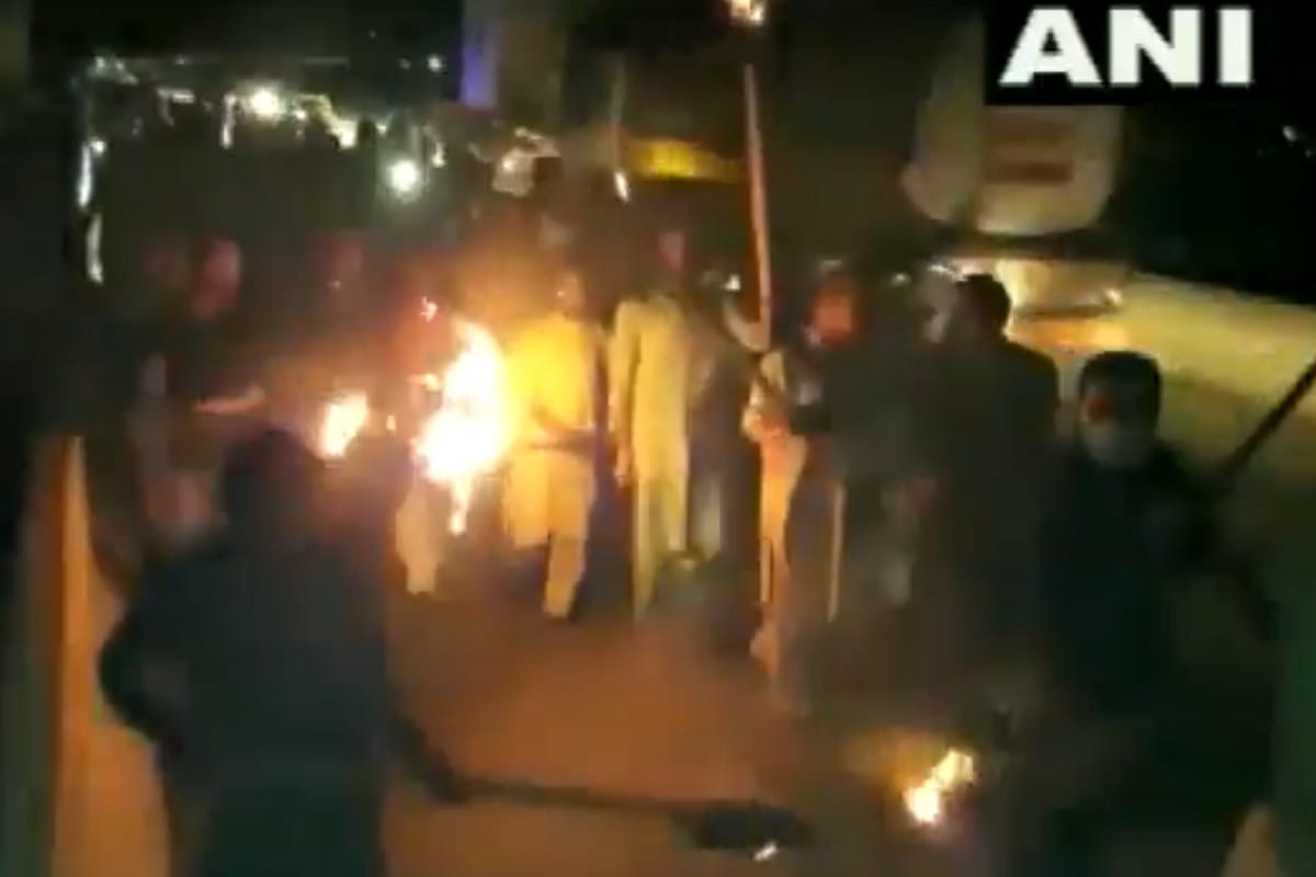 massive torch rally in Muzaffarabad of PoK against dam construction on Neelum Jhelum River by China