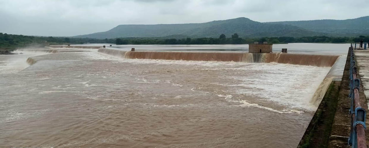 Monsoon season is half past, even the fourth dam is not filled
