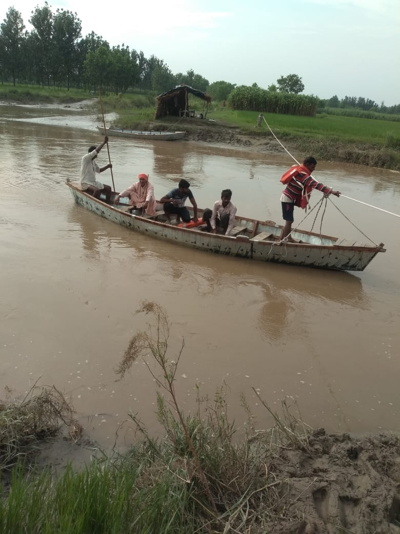 Solani's water level decreased, villagers get relief