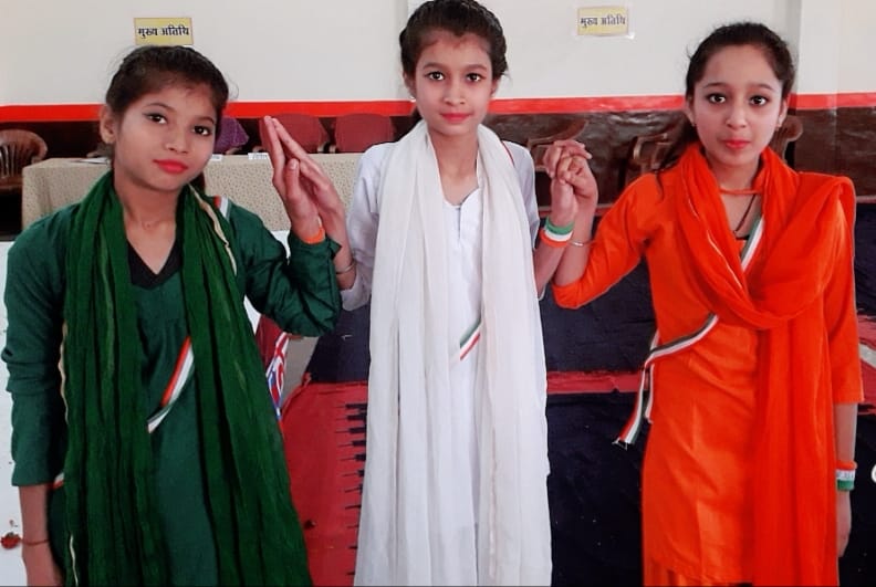 independence day celebration children exited