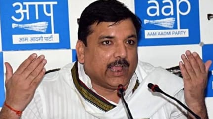 Report filed against AAP's Rajya Sabha MP Sanjay Singh in Kheri