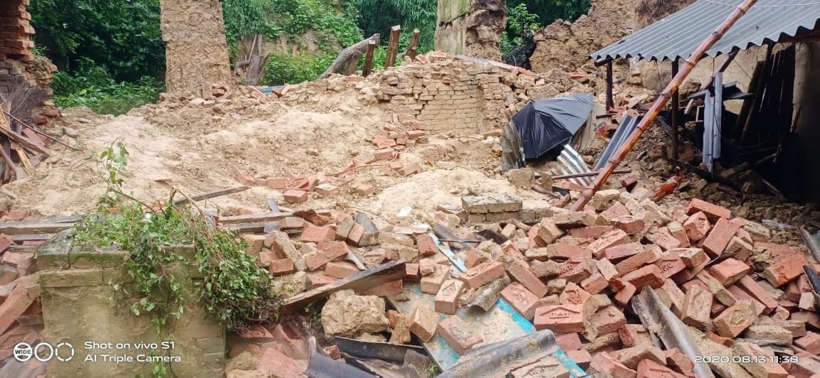 Two women died after wall collapses