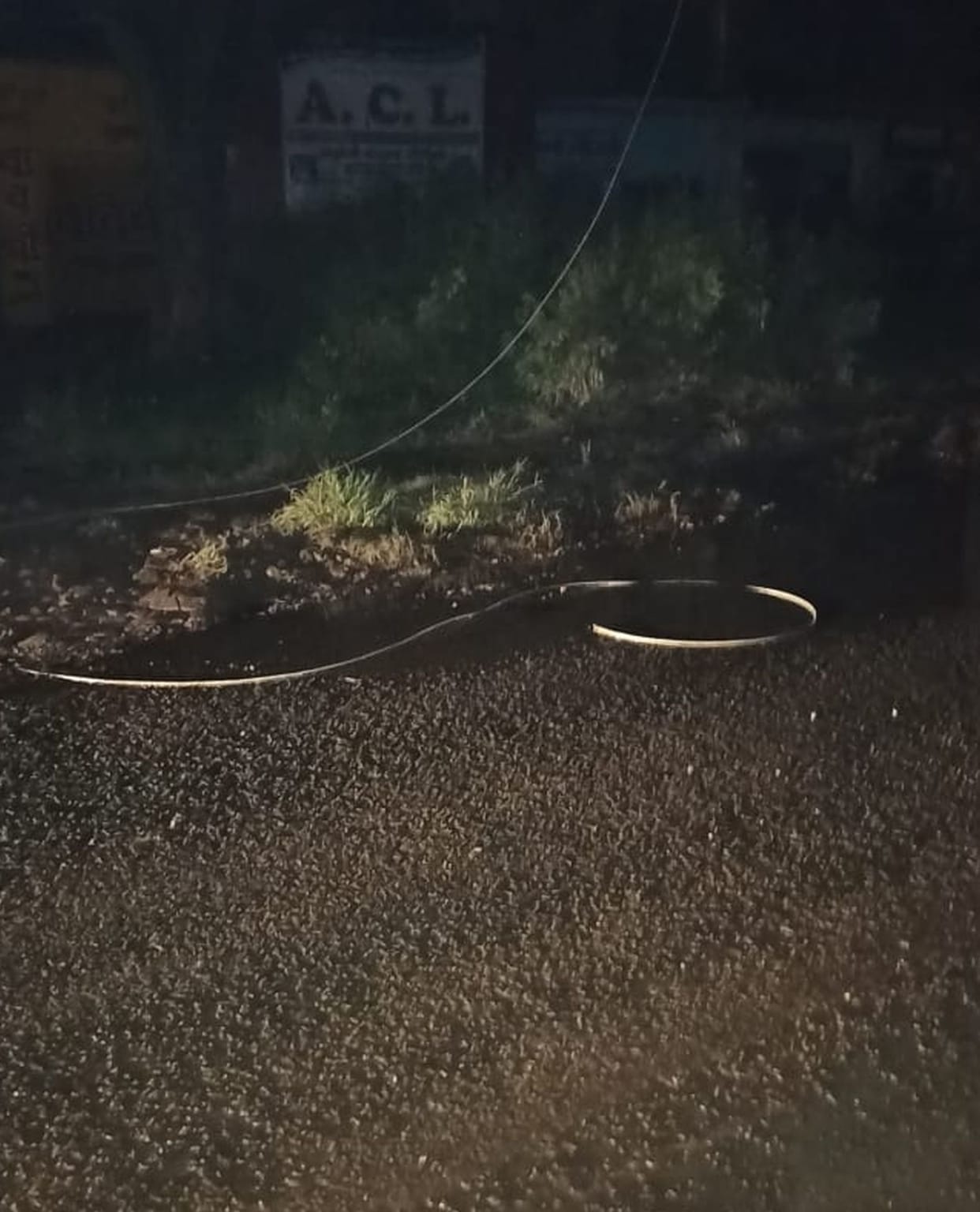 Young man jumped to save his life from Tempo due to electric shock