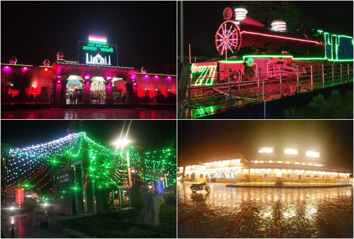 Independence Day 2020 in Agra News: Independence day 2020 grand decoration in Agra