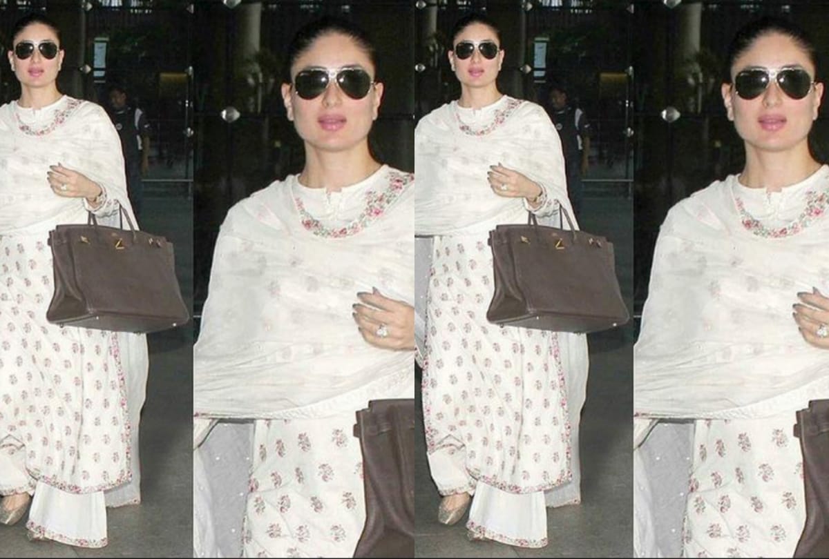 saif ali khan wife kareena kapoor khan nawabi suit look photos in pataudi family
