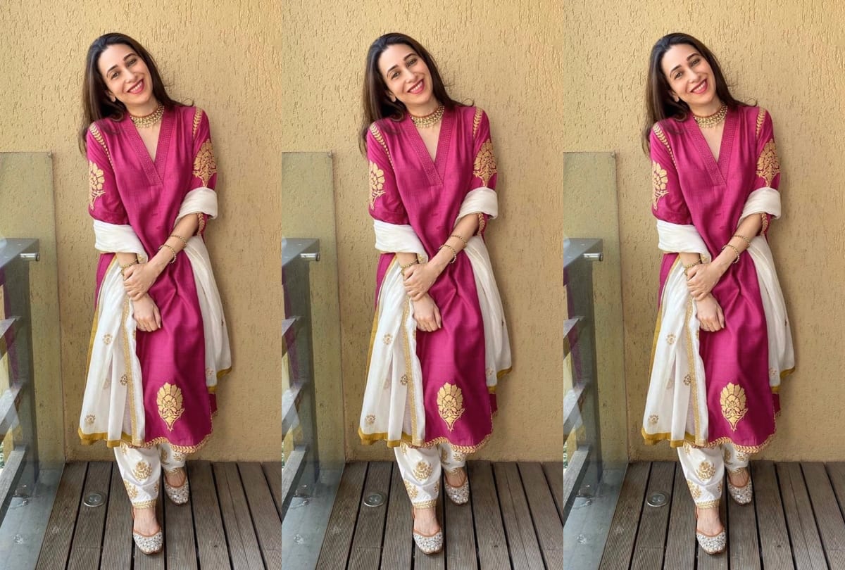 karishma kapoor in ritika marchandani dress pricing one lakh nine thousands