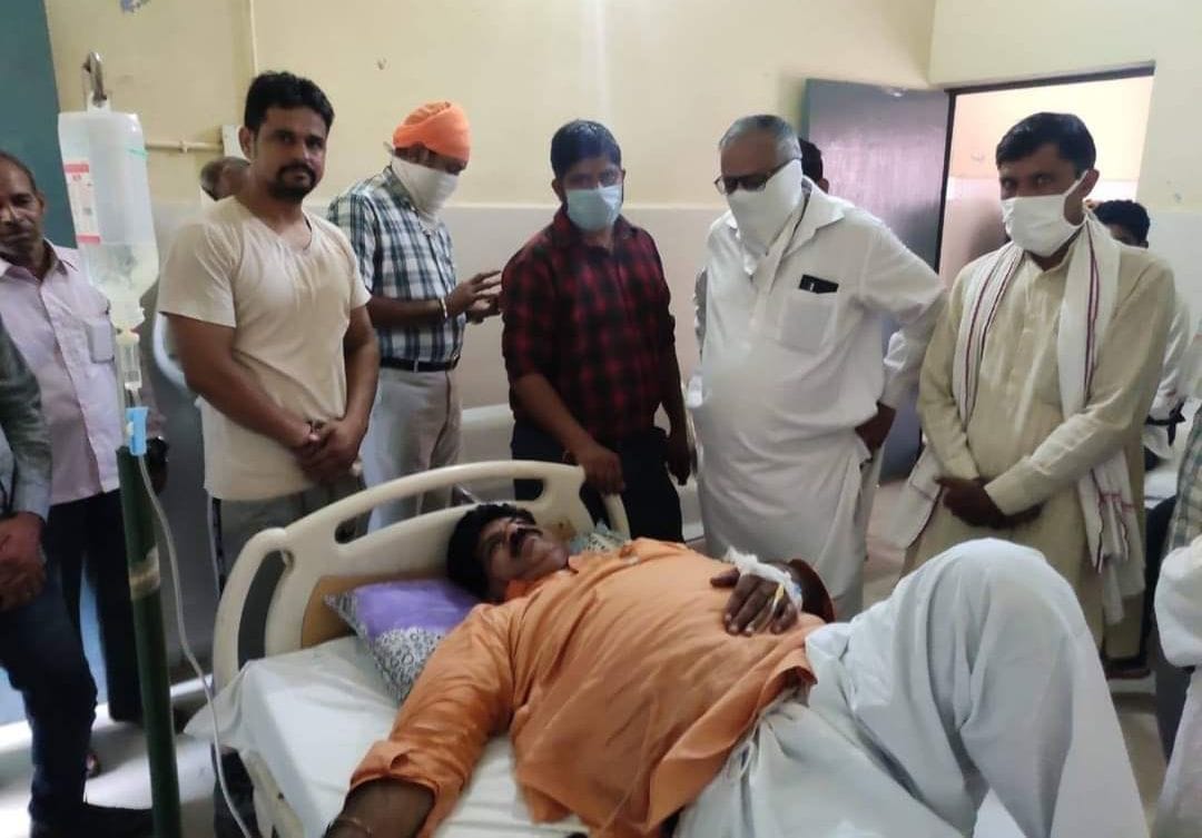 MLA feeling unwell, admitted in hospital