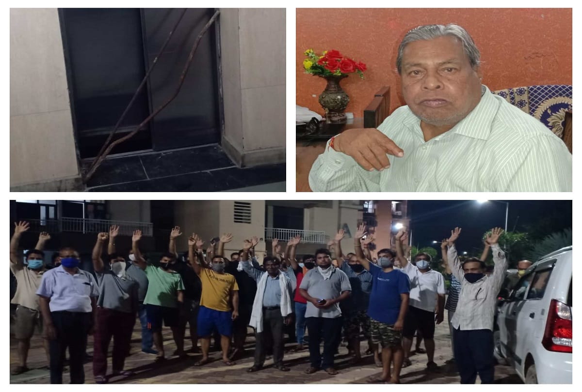 Ghaziabad lift gate open automatically even before it came retired xen fall from third floor died read full news