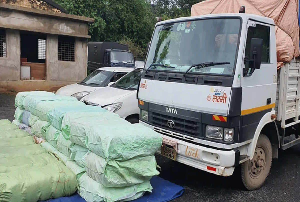 madhya pradesh shahdol police caught ganja hidden in vegetable 1.5 crore rupees