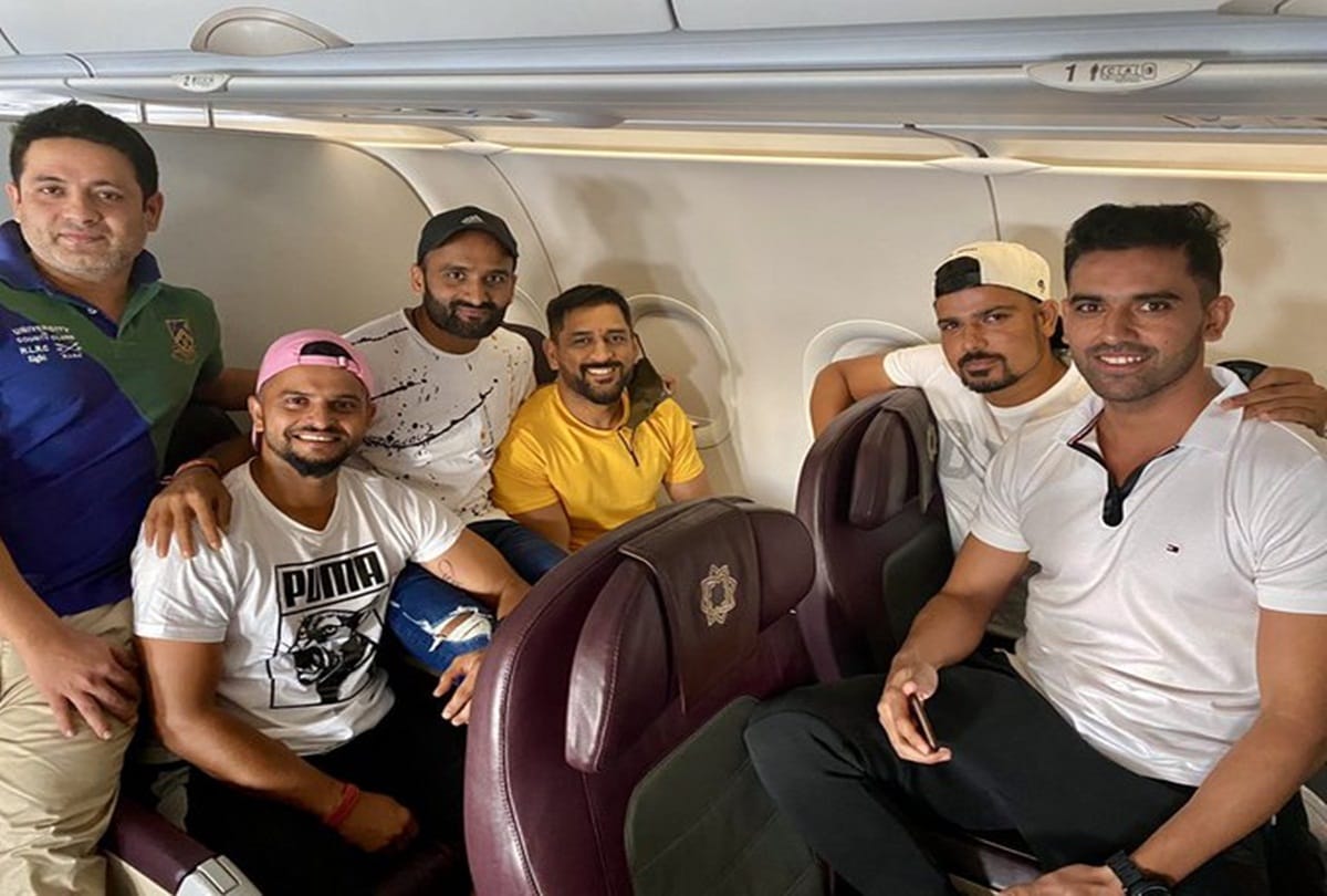 IPL 2020: MS Dhoni lands in Chennai for the Chennai super kings training camp