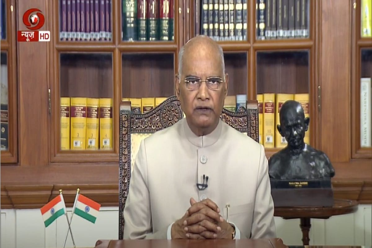 President Ramnath Kovind wishes the New Year 2021 to all Indians