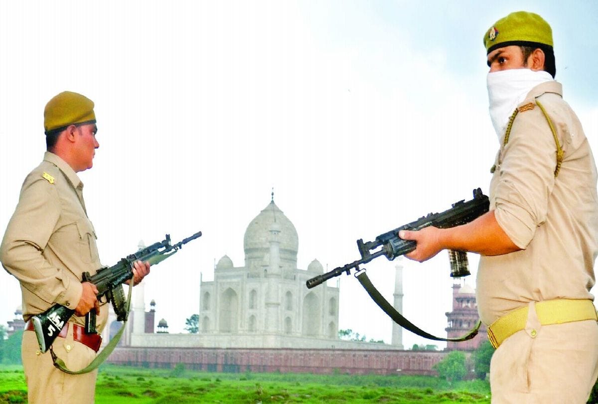 independence day 2020 tight security in agra mathura