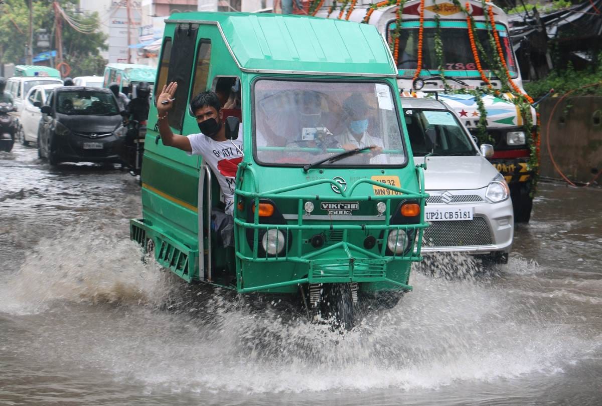 lucknow weather Update: maximum temperature go down