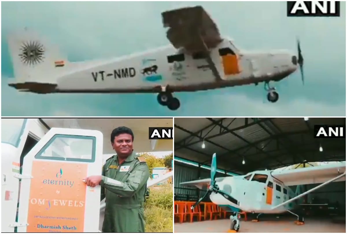 Mumbai Captain Amol Yadav built six seater aircraft on the roof of the house