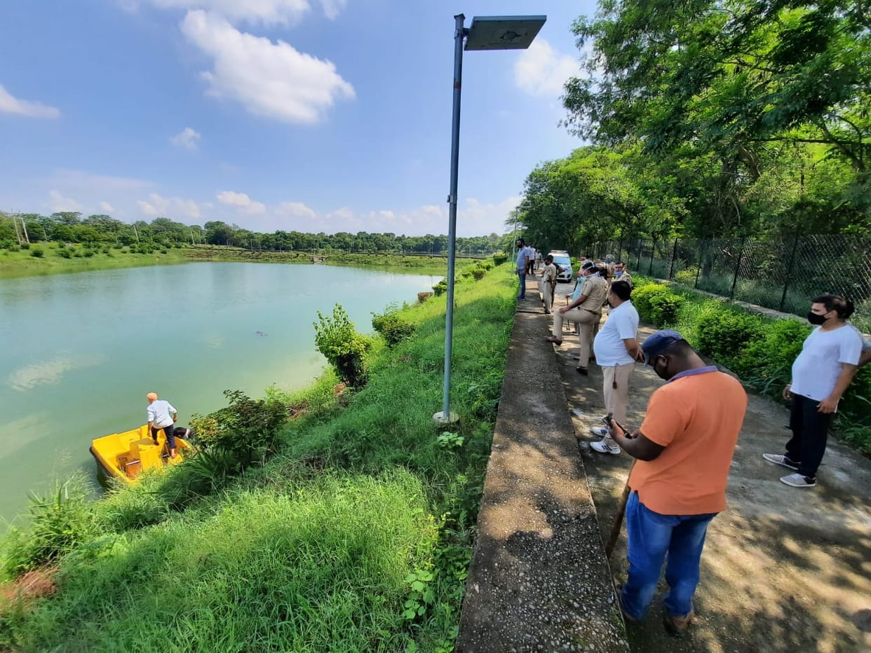 Old Man Dead Body Found in Dhanas Lake Chandigarh