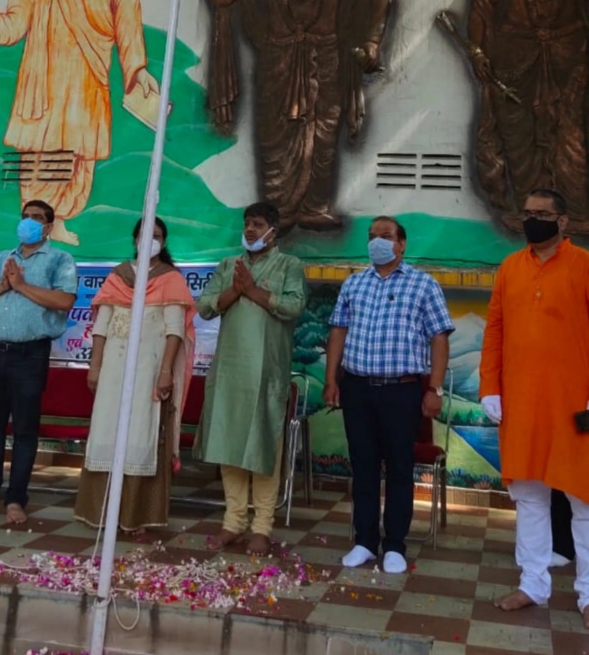 Independence Day 2020: Lions Club Silk City celebrated Independence Day at Panini Girls College varanasi