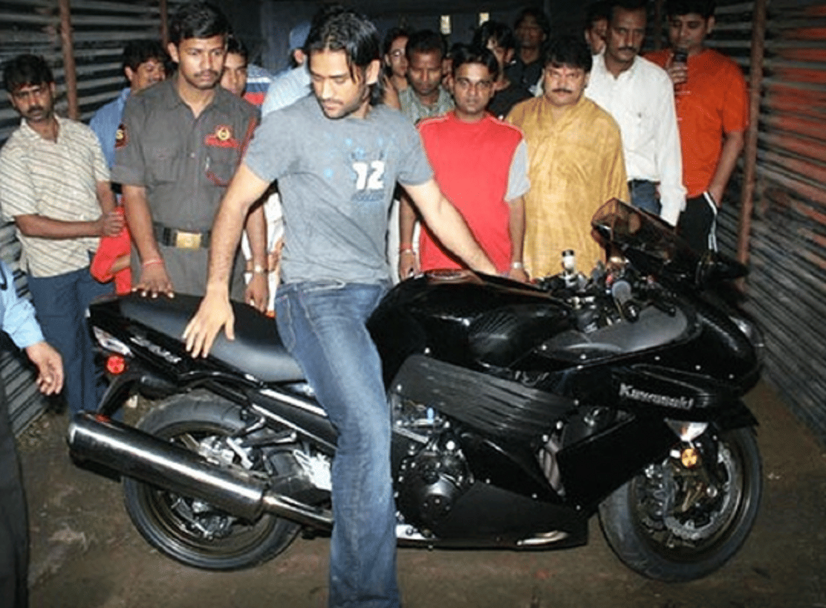 Mahendra Singh Dhoni Motorcycles collections