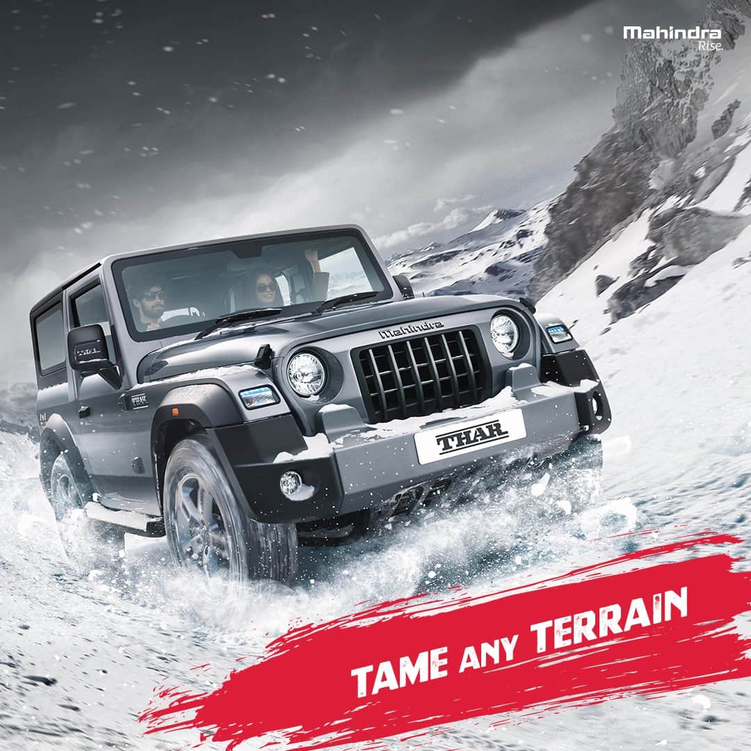 new Mahindra Thar 2020 craze Lamborghini car owner seeing the new SUV Anand Mahindra shares video