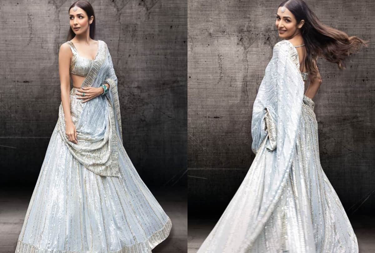 malaika arora celebrates independence day in advance in silver lehenga