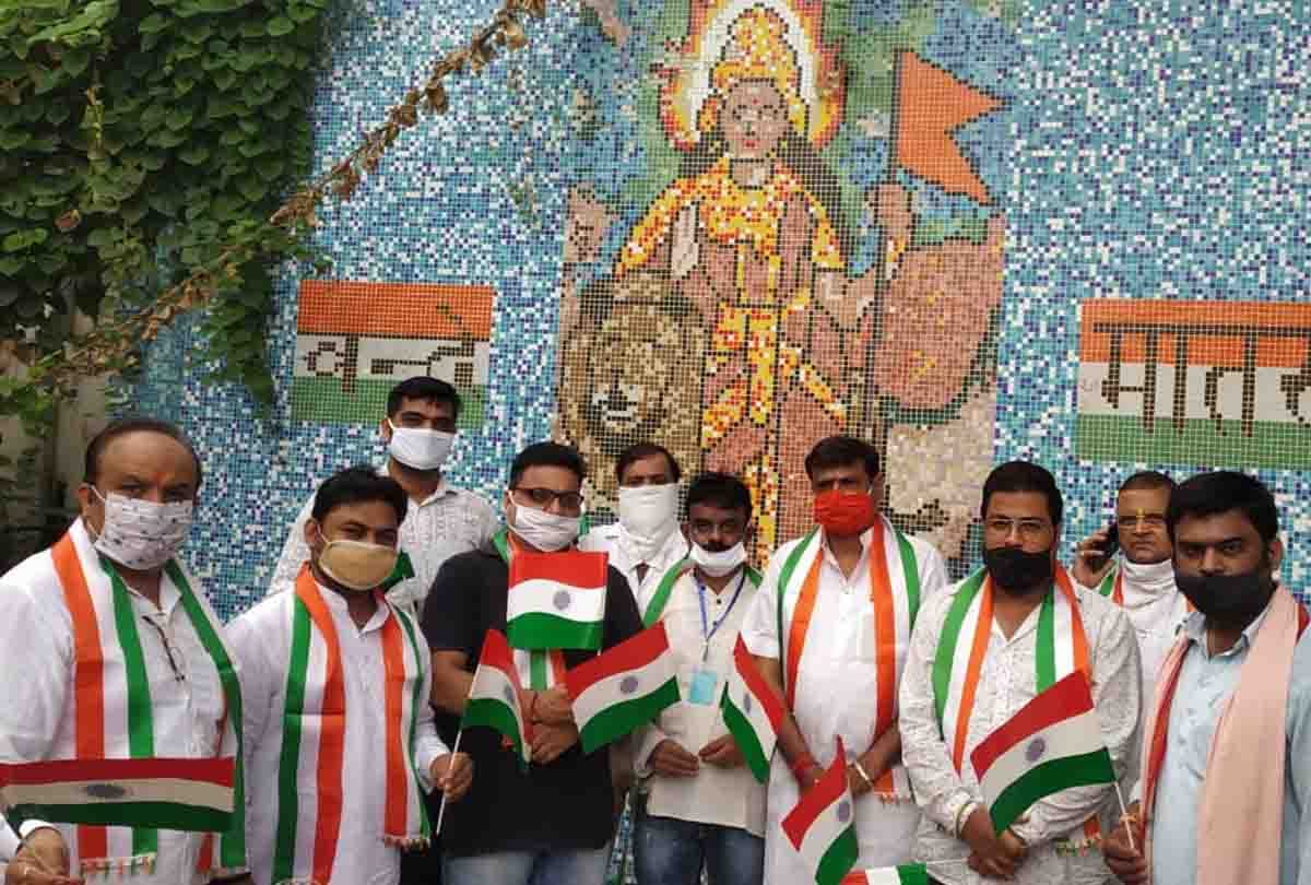 Independence Day 2020: tricolor waved gracefully in Kanpur and surrounding districts