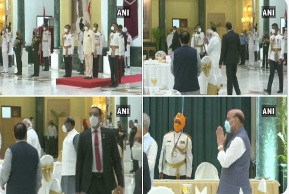 President Ram Nath Kovind hosts At Home reception in the President House on the occasion of Independence Day 