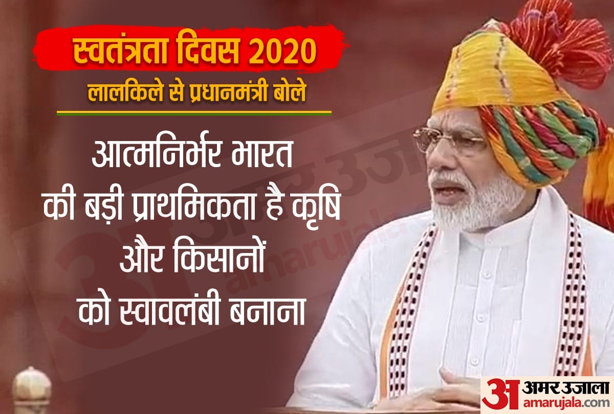 Self Reliant agriculture sector and farmer is important for building self Reliant India says PM Modi