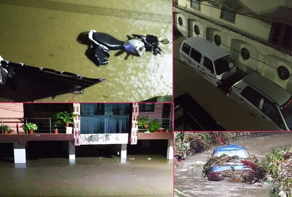 Weather Today Forecast Report Uttarakhand: Flood and Cloudburst Like Condition In dehradun after extreme Rainfall, Photos