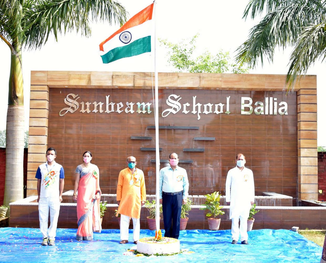 Independence day was celebrated across the district with great enthusiasm