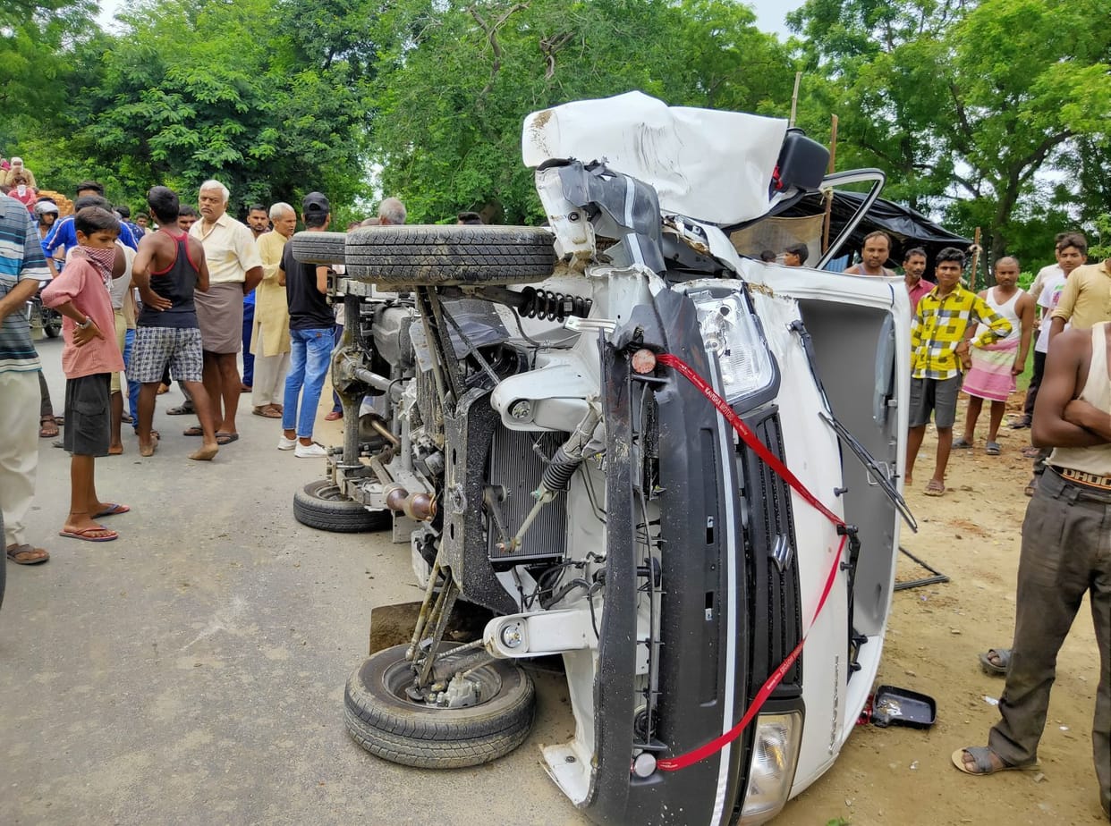 Bike rider Sadhu and disciple killed in pickup collision