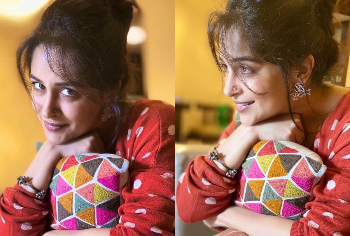 dipika kakar new earrings with special word musafir attract fans attention
