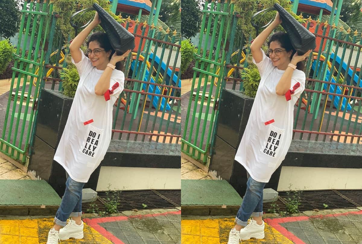 dipika kakar new earrings with special word musafir attract fans attention