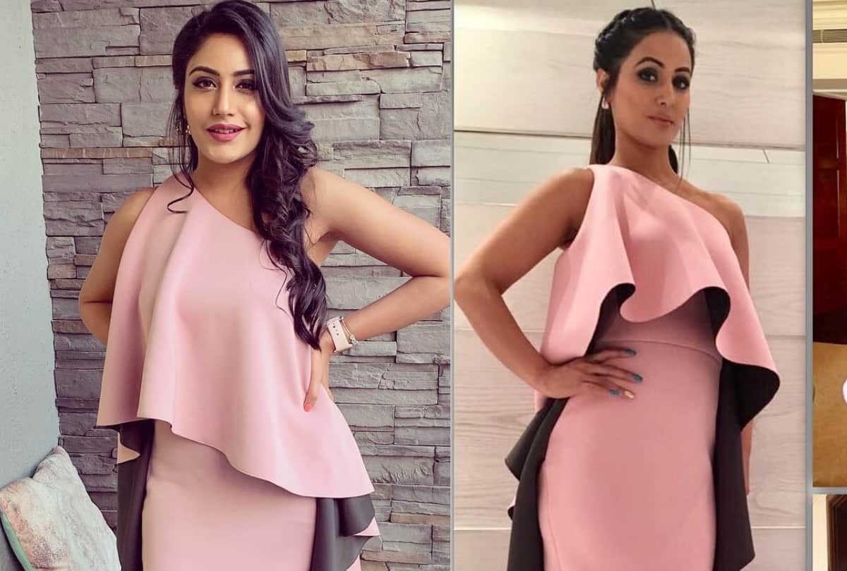 hina khan and surbhi chandna copied dress each other