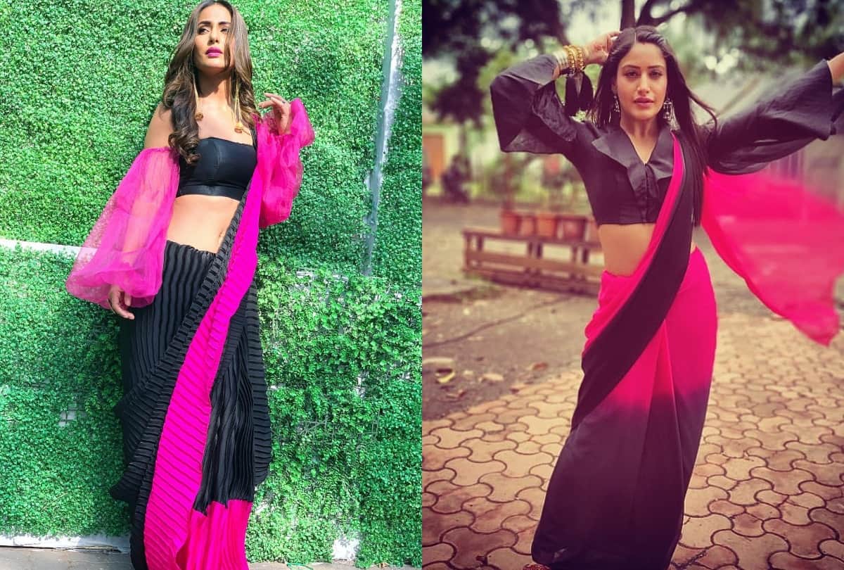 hina khan and surbhi chandna copied dress each other