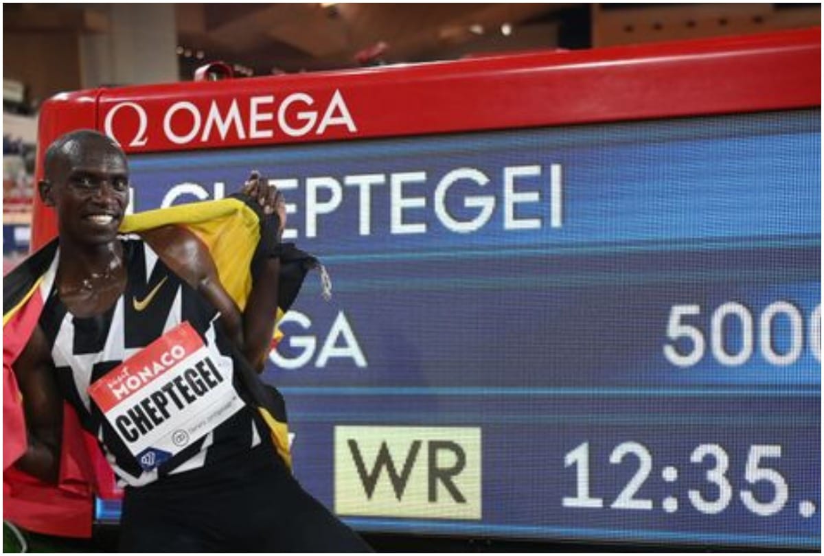 Joshua Cheptegei Smashes 5000 Metres World Record At Monaco Diamond League