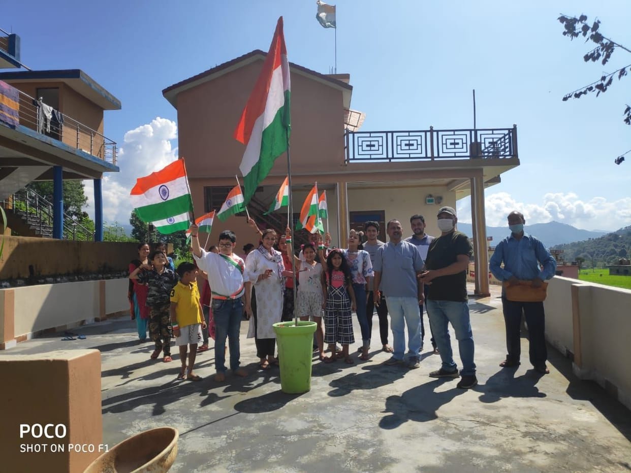 Independence day in Garur