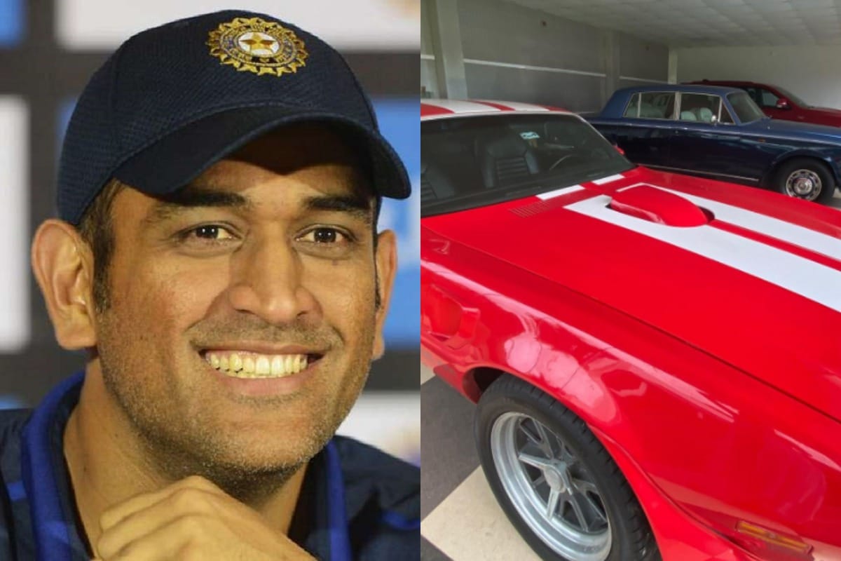 MS Dhoni latest car pontiac firebird trans am mahendra singh dhoni car collection