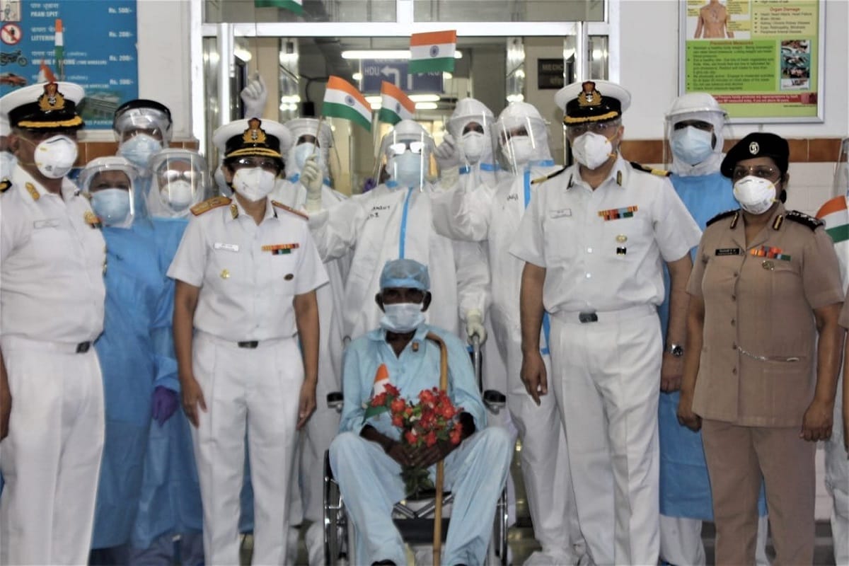 Sepoy Ramu Laxman Sakpal a 98-yr-old war veteran recover form Coronavirus
