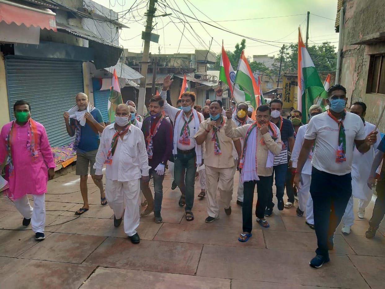indpendence, day, celebration, in vrindavan