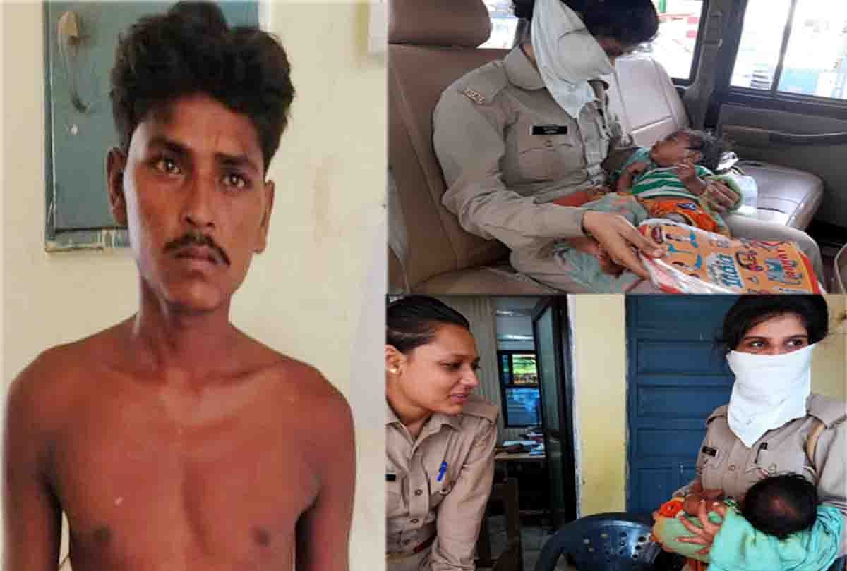 Husband beat wife in mahoba