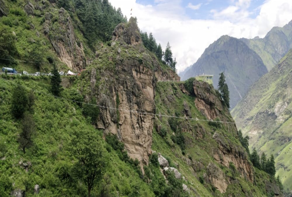 Miracle: Lord Hanuman Face seen on rock in Bhavishya Badri Uttarakhand Chamoli District