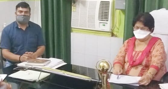 Joint director inspected CHC