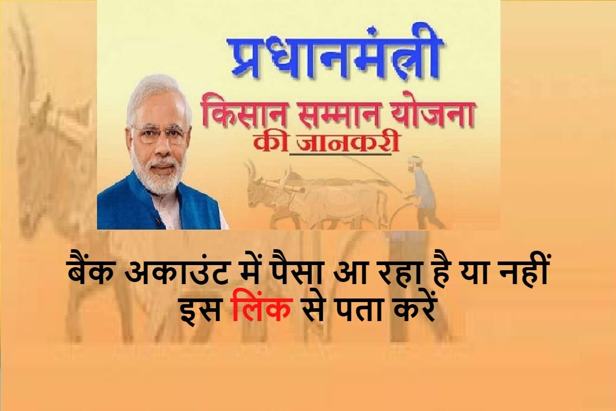 pm kisan samman nidhi yojana balance check 2020