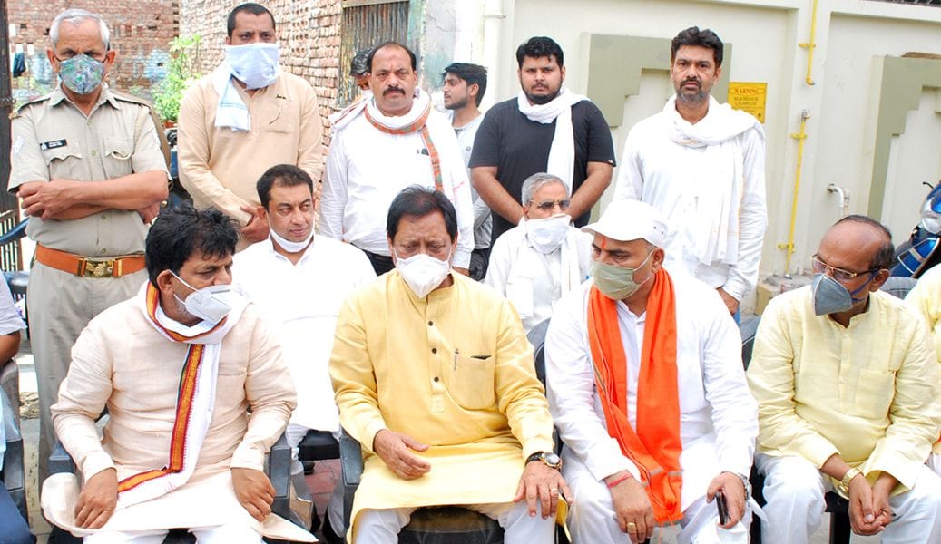 State cabinet and district in-charge minister Chetan Chauhan