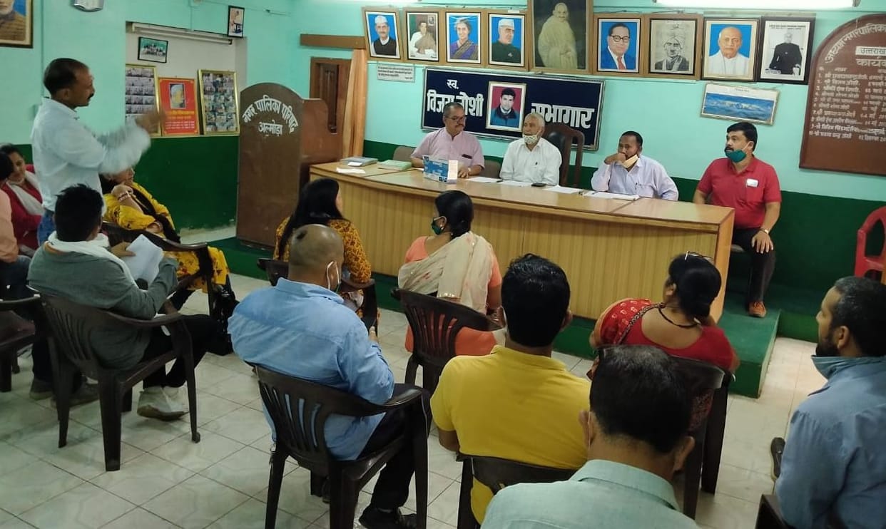 Meeting of Almora Palika