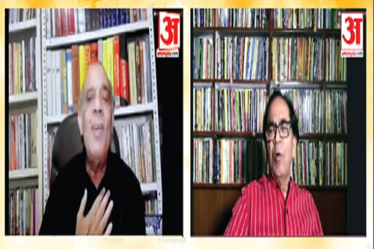 Maa Tujhe Pranam: Many poets participated in the program of Amar Ujala including the poet Dr. Hariom Panwar